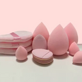 12 Piece Pink Makeup Sponge Set